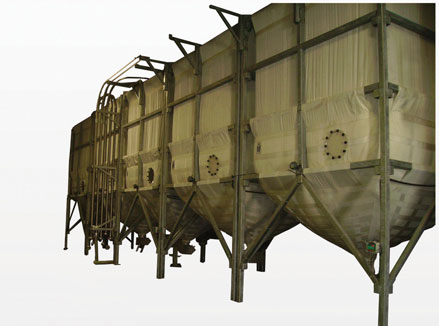 Comav trevira modulaire flexibele silo efficiente bulkopslag LeBlansch
