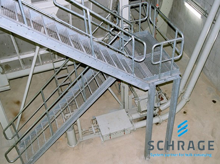Schrage gmbh project RKL flat horizontaal schijventransporteur plat LeBlansch Schrage tube chain conveyor for bulk material
