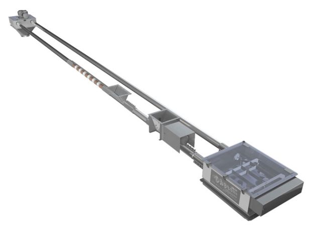 Cablevey Conveyors schijventransporteur horizontale layout