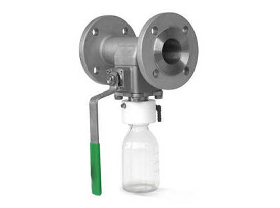 Rembe Kersting SamControl L sampling ball valve monsternamekraan met kogelafsluiter